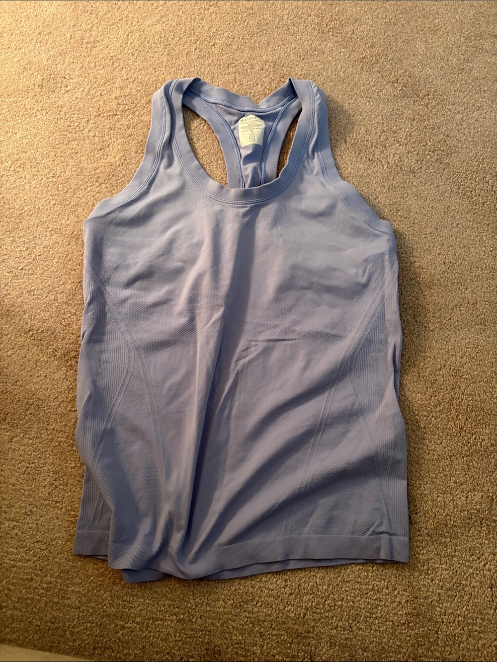 Athleta Lavender Racerback Performance Tank